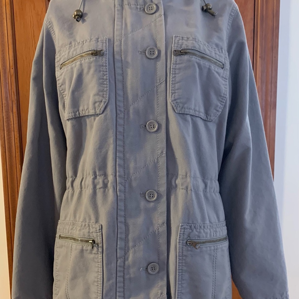 Liz Claiborne Utility Jacket with Pockets